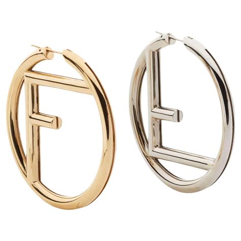 fendi earrings price singapore|fendi small hoop earrings.